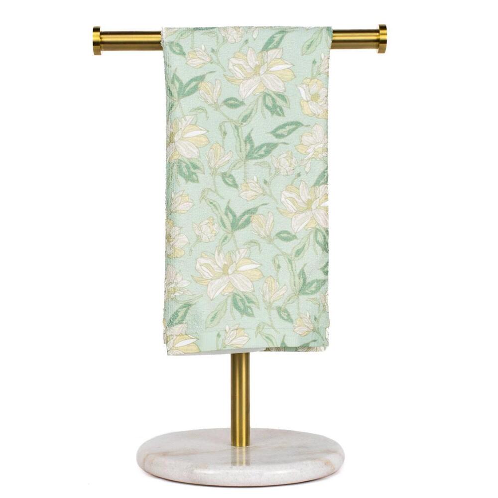 Magnolia Kitchen Towel   Misty Blue/Multi   15x25